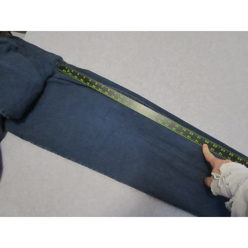 Levi's SilverTab Pants Mens 28x33 Blue Baggy Fit Vintage 90s Y2K Dark Wash Denim